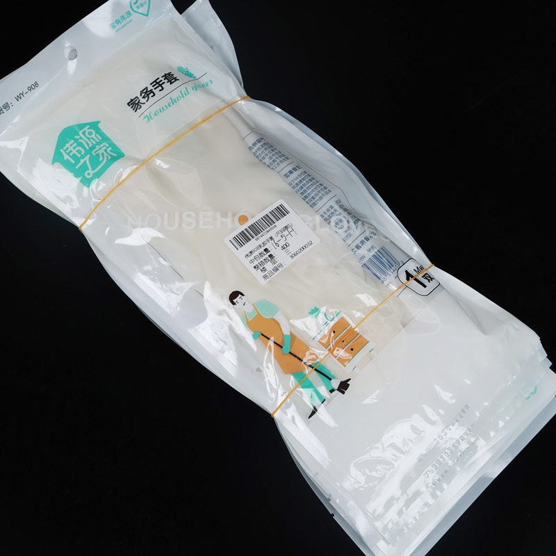 Guantes de Látex Weiyuan 908 (Tamaño Al Azar) 4