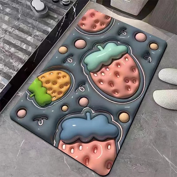 5D Barro de Diatoma Tridimensional 40*60 Alfombra de Piso 4