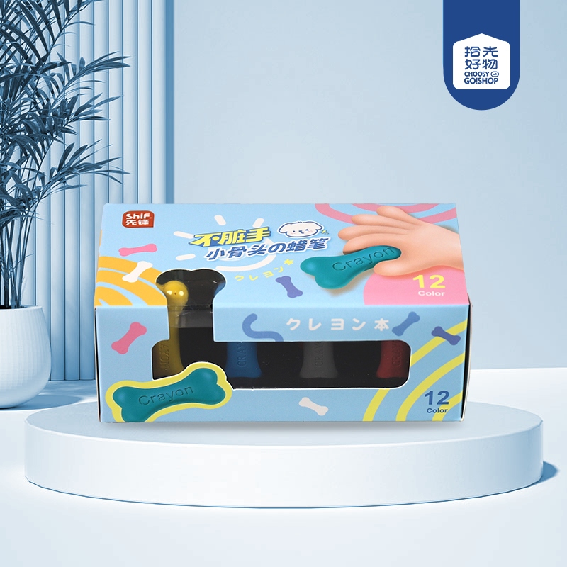 * 5210 Pequeño Crayón de Hueso (12 Colores) 2