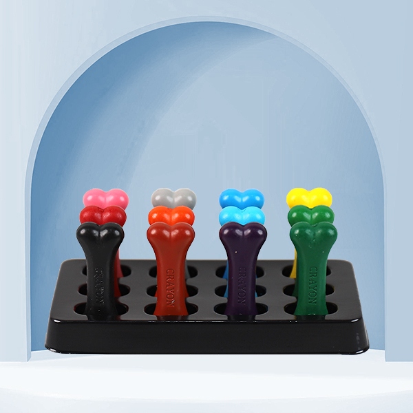 * 5210 Pequeño Crayón de Hueso (12 Colores) 4