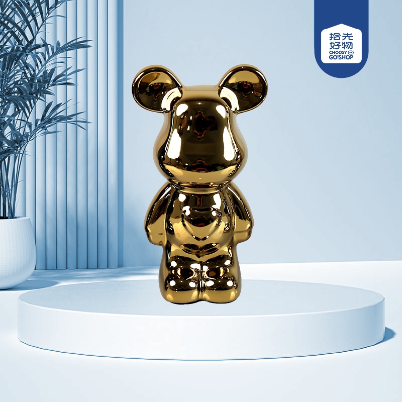 Ornamentos de Oso de 18-ama (Placado) 2