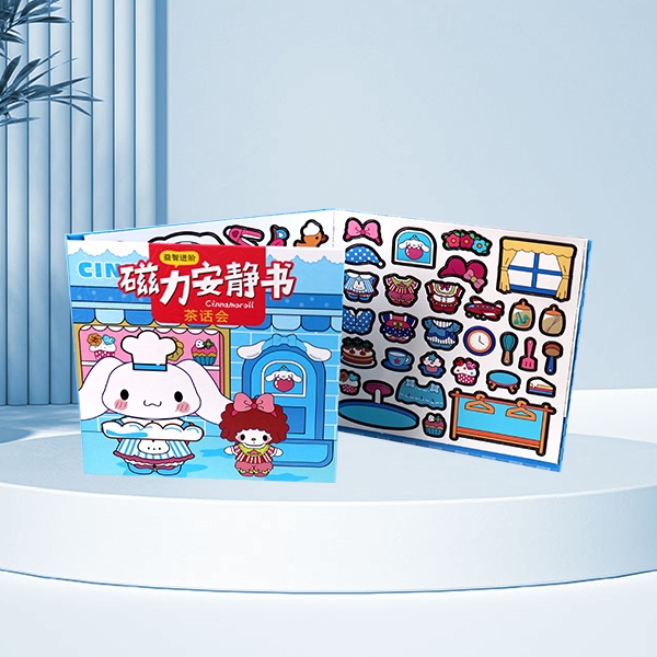 XXX04-08 Libro Silencioso Magnético Sanrio (Mixed) 5
