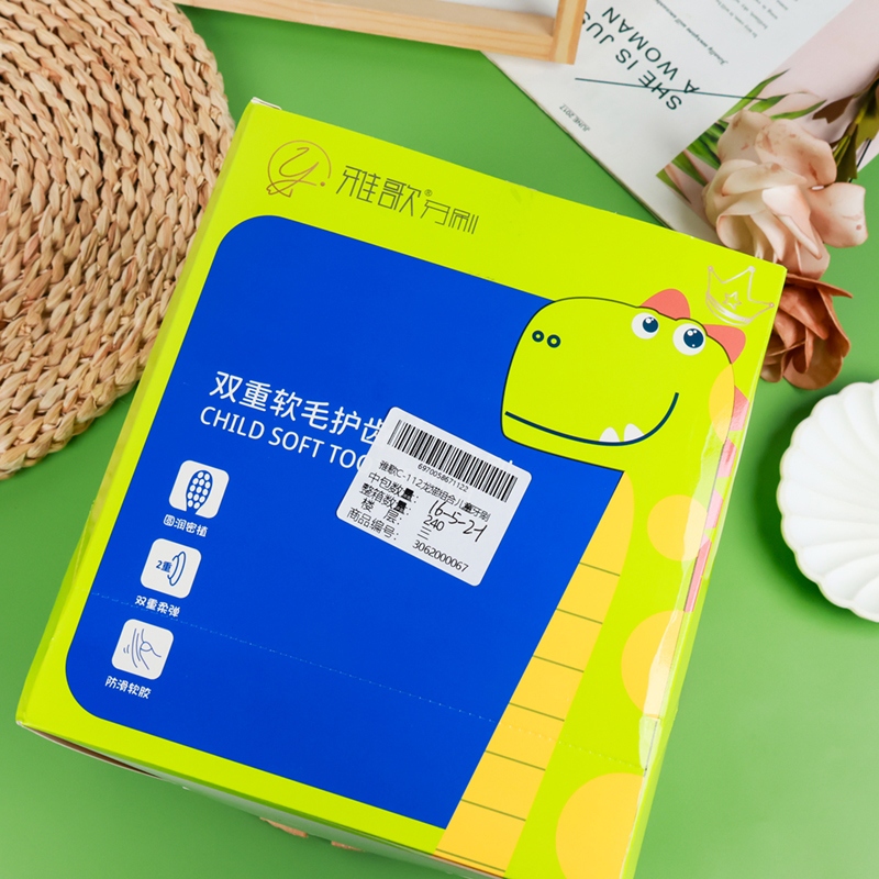 Canción C- 112 Totoro Combinación Cepillo de Dientes Para Niños 4