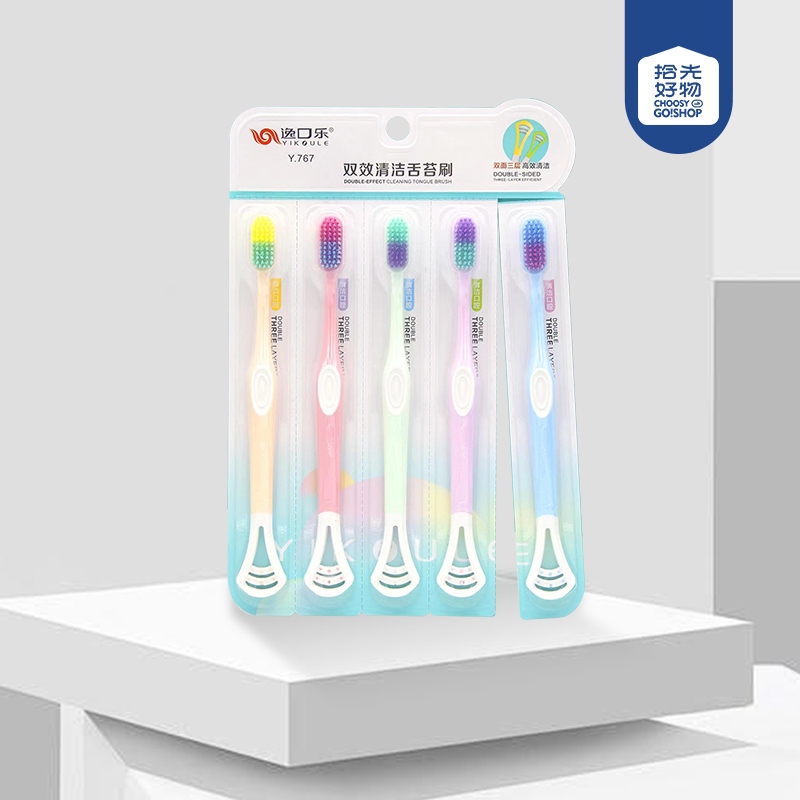 767 Cepillo de Dientes Con Rascacielos de Lengua (Pack of 5)