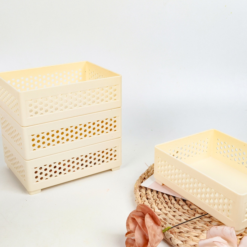 Ydelo 8359 Caja de Almacenamiento Simple Apilable 4