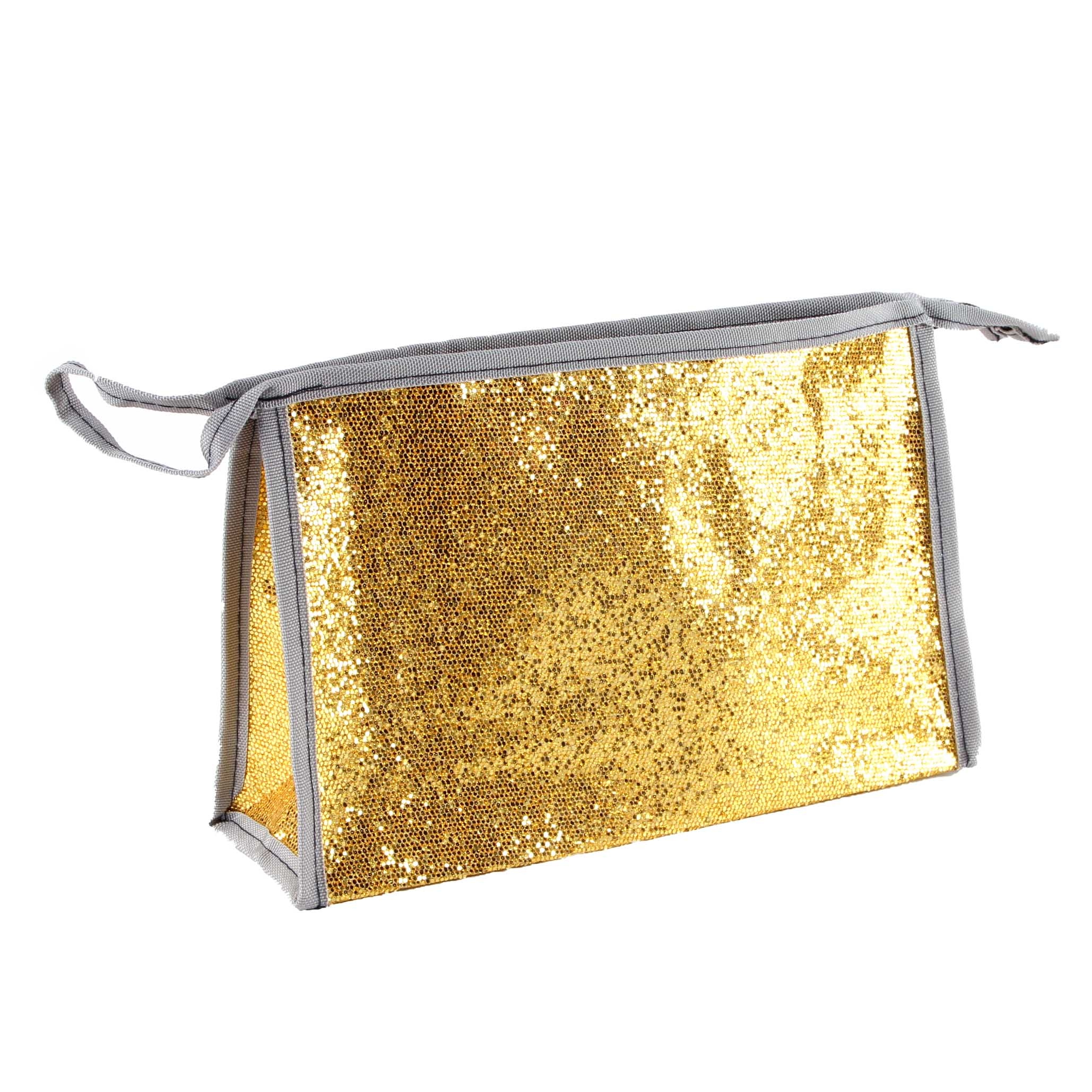 Bolso de Maquillaje de Oro