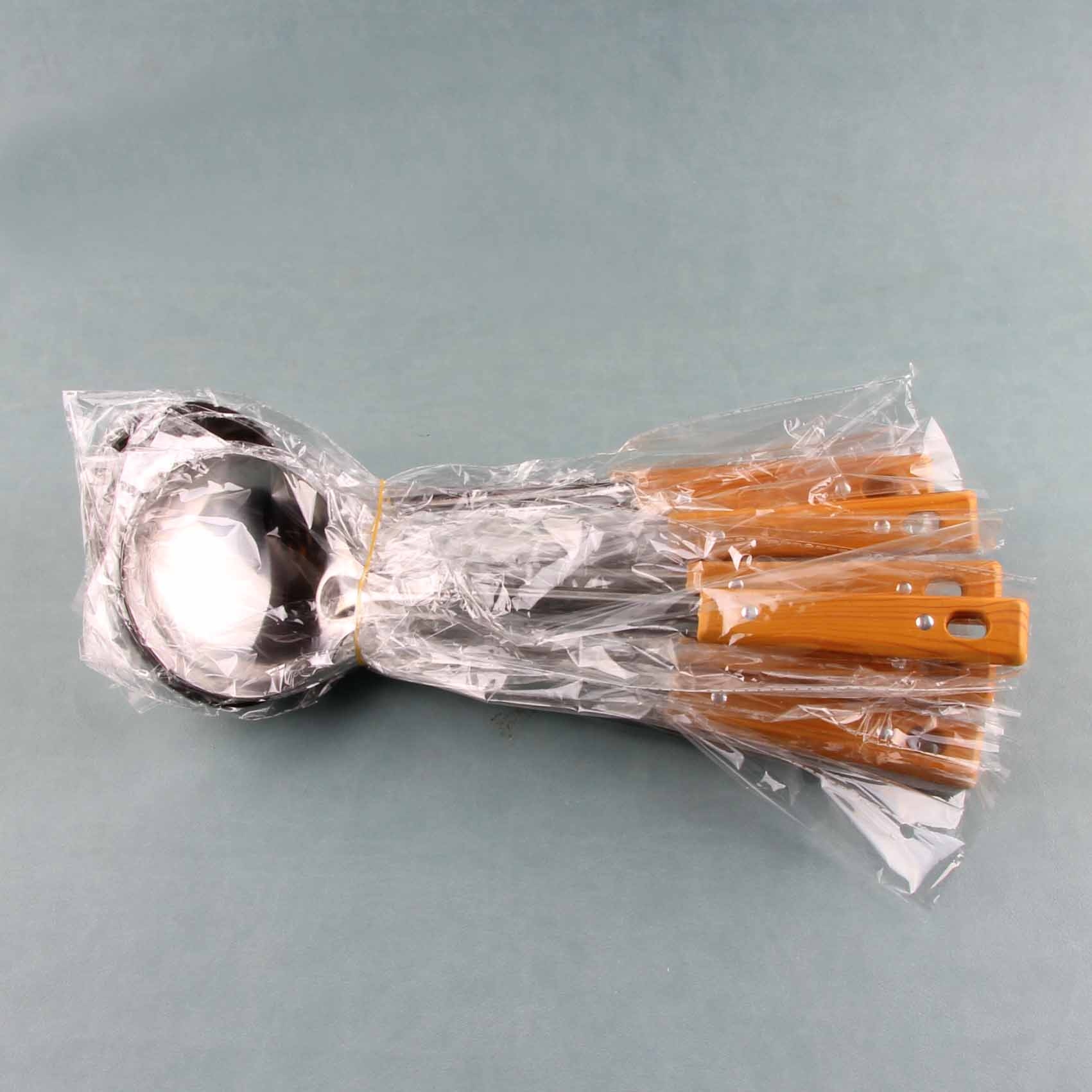 Grano de Madera Cuchara Doble de Uñas (Con Magnética) 3