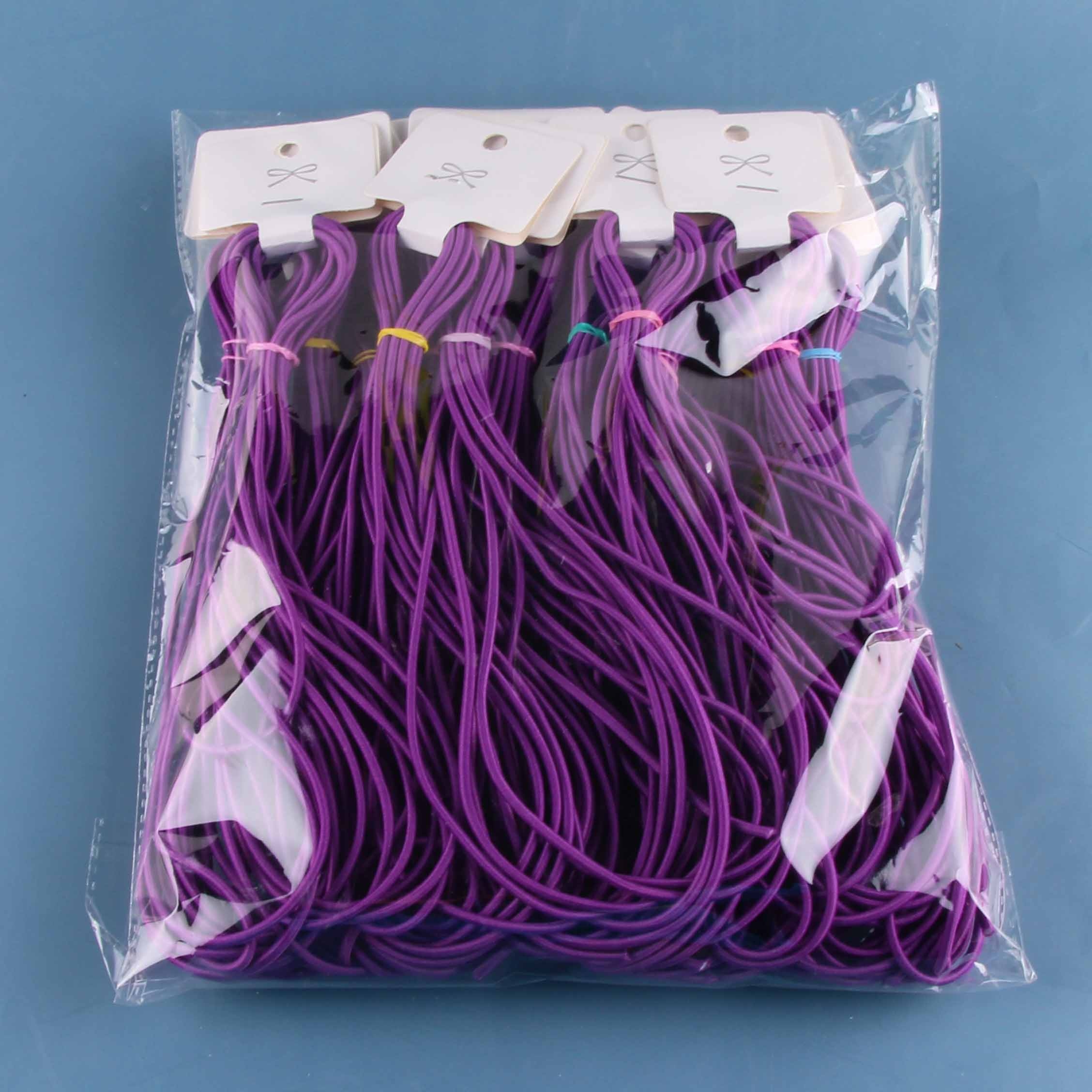 Header Cards Packaging Round Elastic Band 3