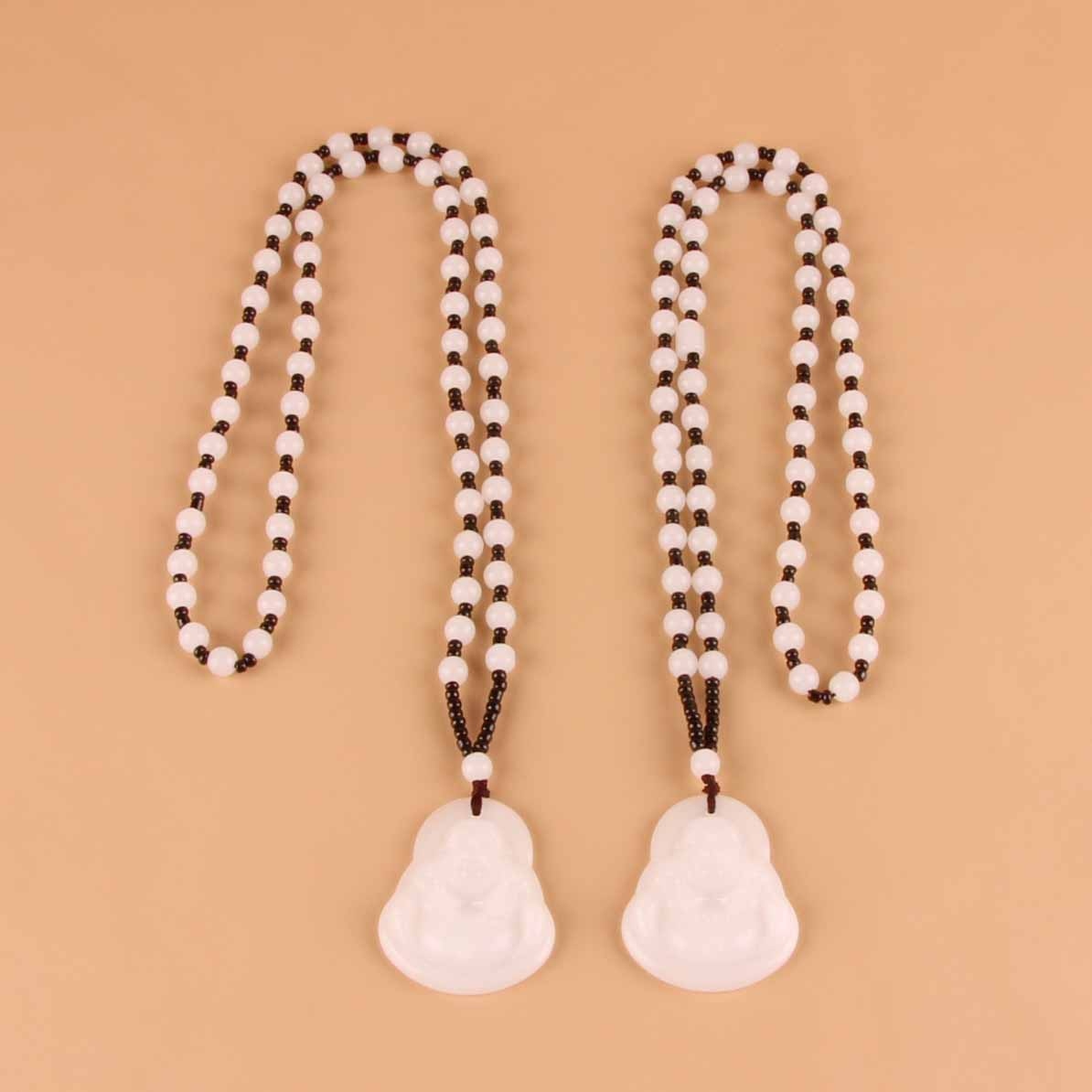 Carga de Cuerda Larga Guanyin Buda Collar