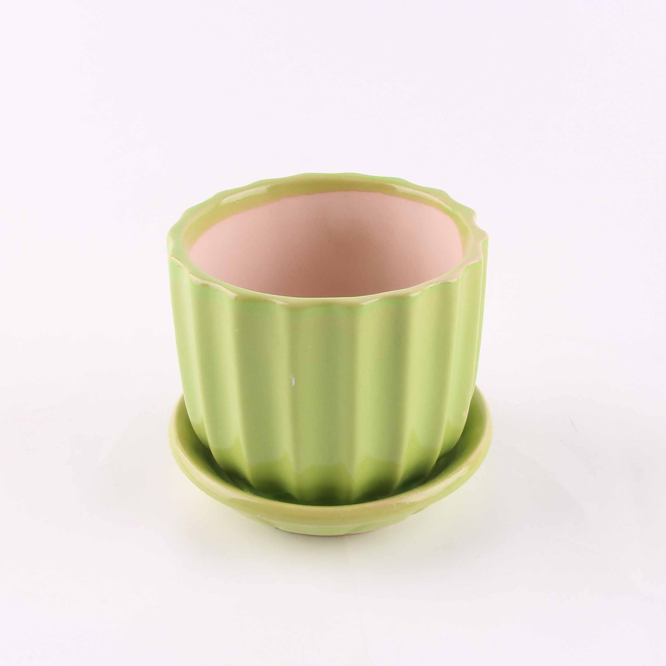 Mini Flower Pot (Con Tray) 3