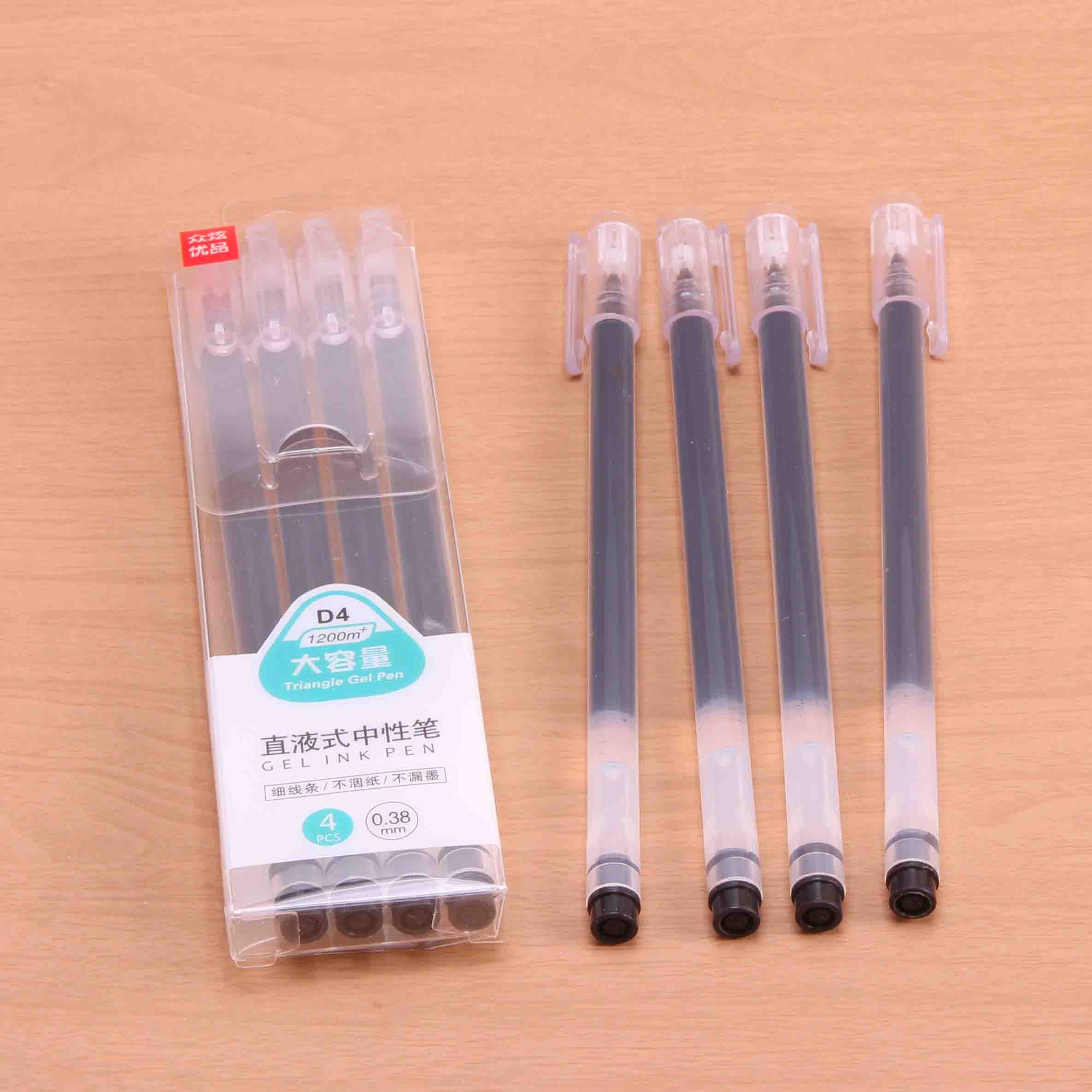 Zhongxuan Gran Capacidad 4 Gel Pens