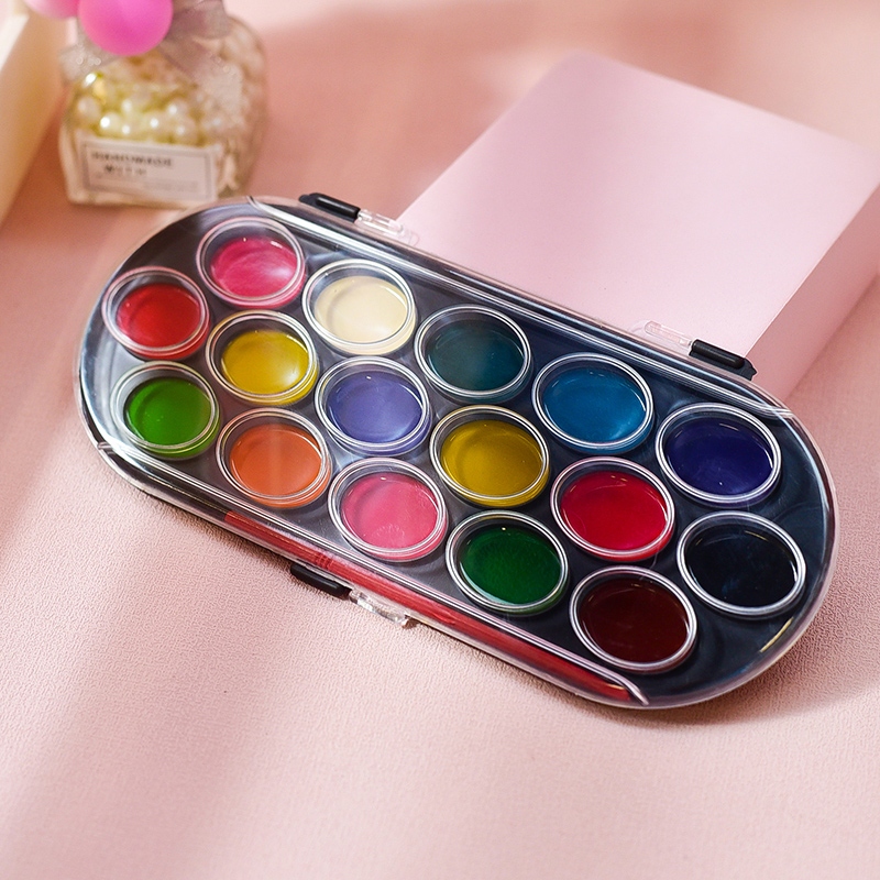 Pigmento de Acuarela de 16 Colores 4
