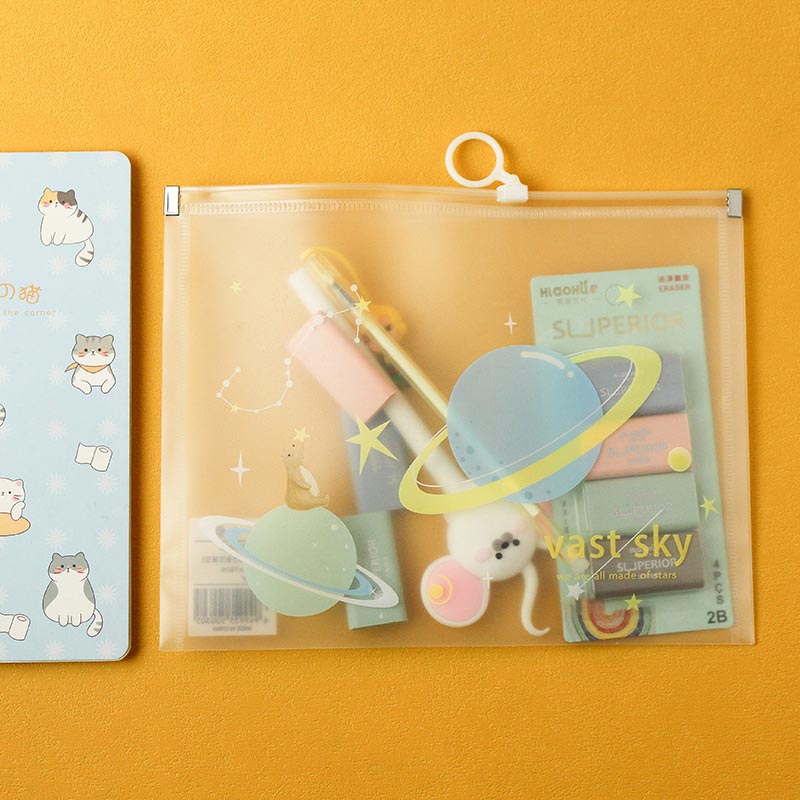 A5 Zippered Document Bag