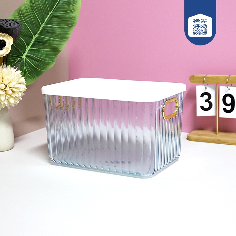 6502 Caja de Almacenamiento PET Transparente 2