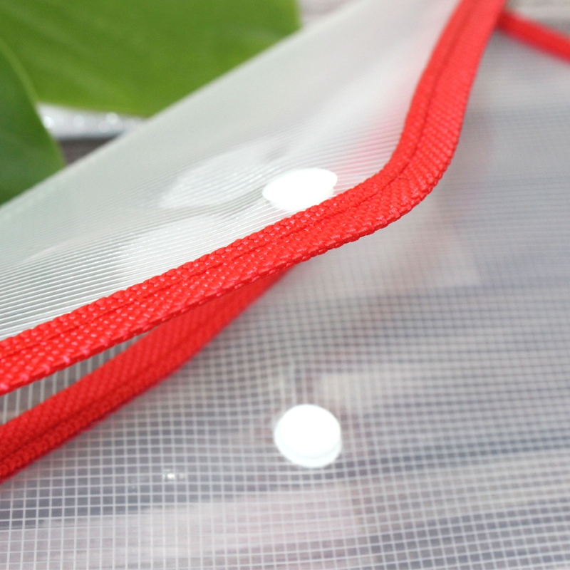 838 Button A4 Document Bag 3