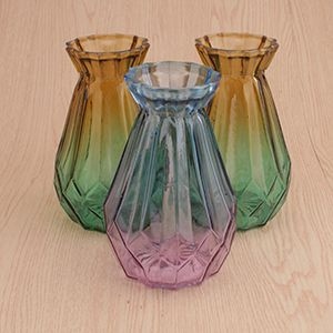 Jarrón de Flores de Gradiente de Diamante 3