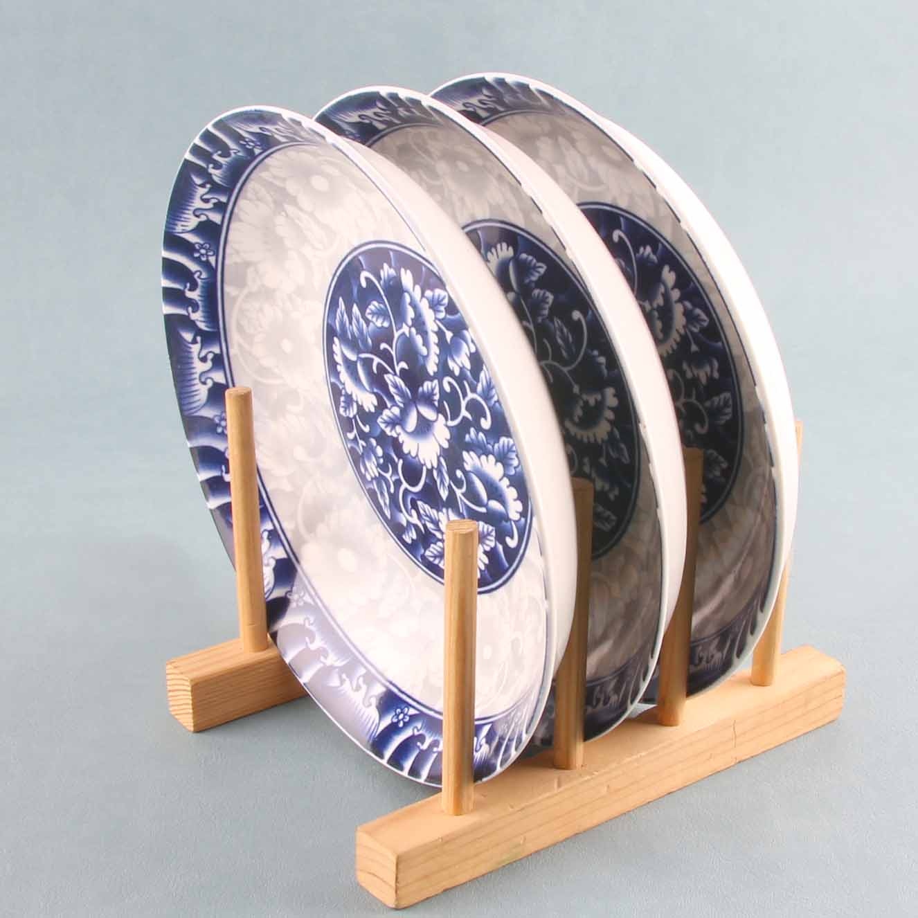 Nuevo Hueso China de 8 Pulgadas de Placa de Fruta (Azul, Calificado)