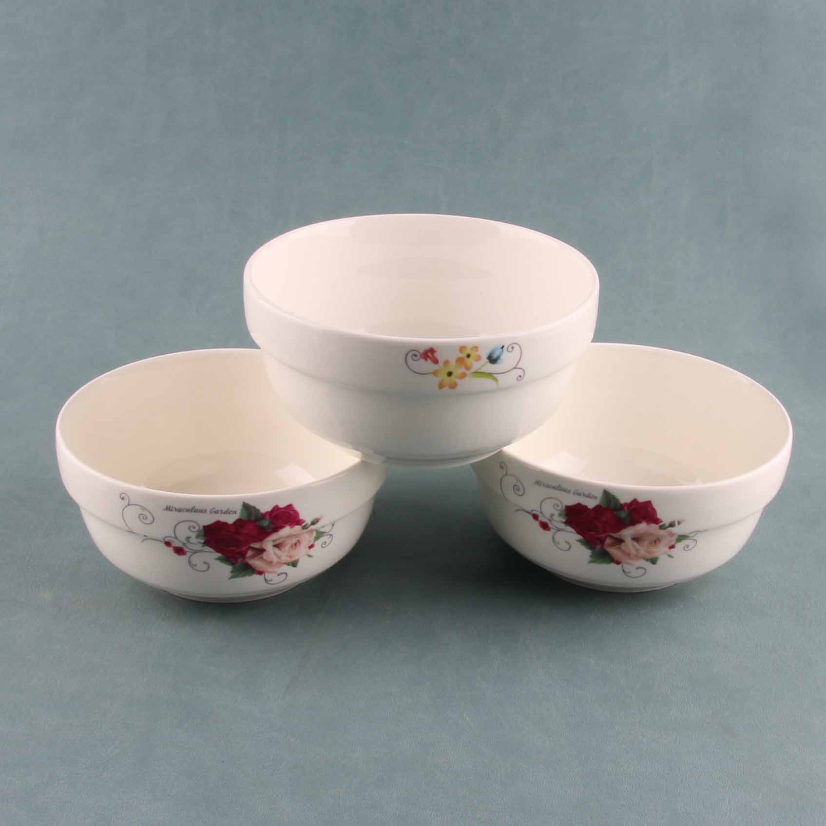 Jinhua 5-inch Rim Bowl (Random Pattern) 3