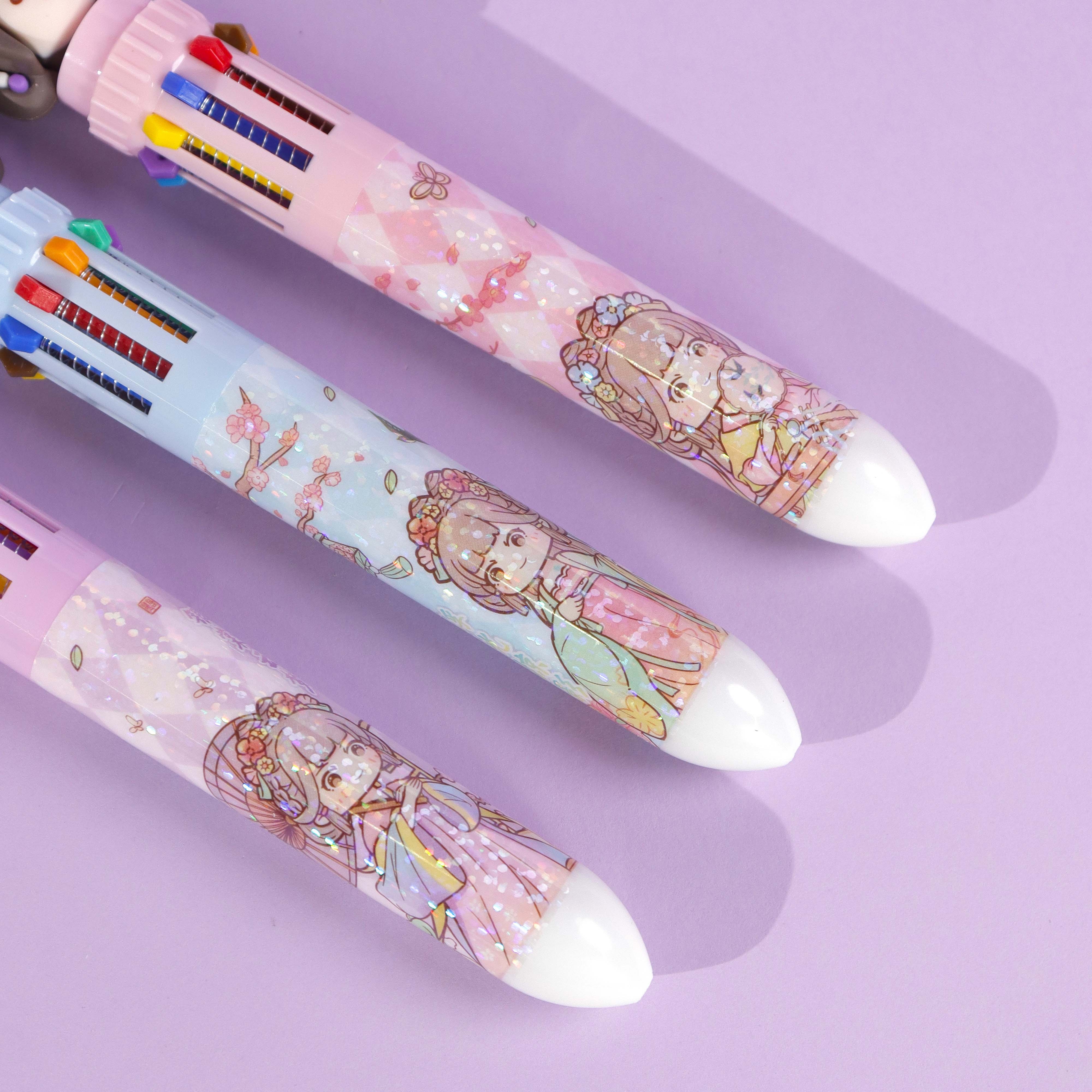 XX-6628 Tang Palace Banquet Ten Color Hand Account Pen 4