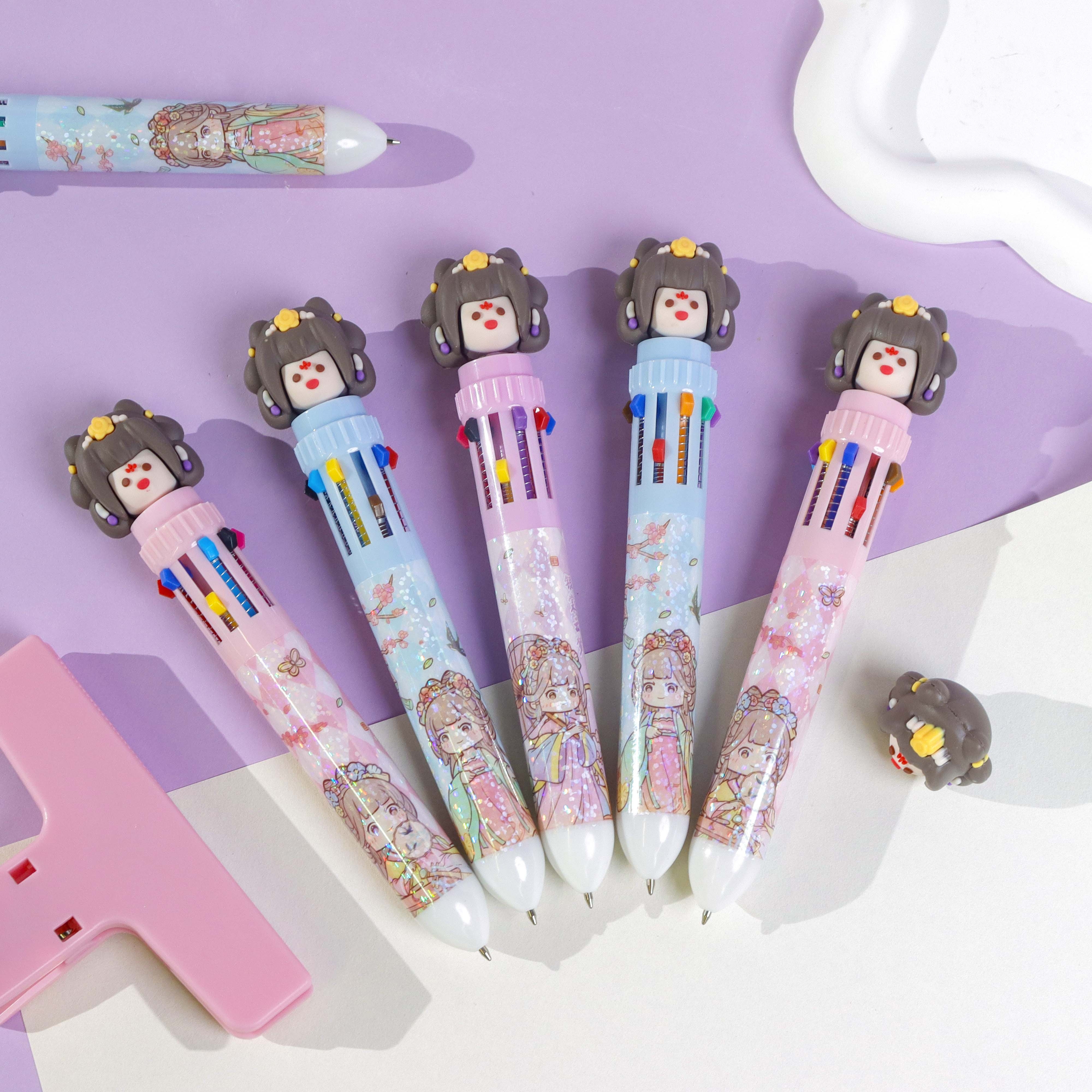 XX-6628 Tang Palace Banquet Ten Color Hand Account Pen 5