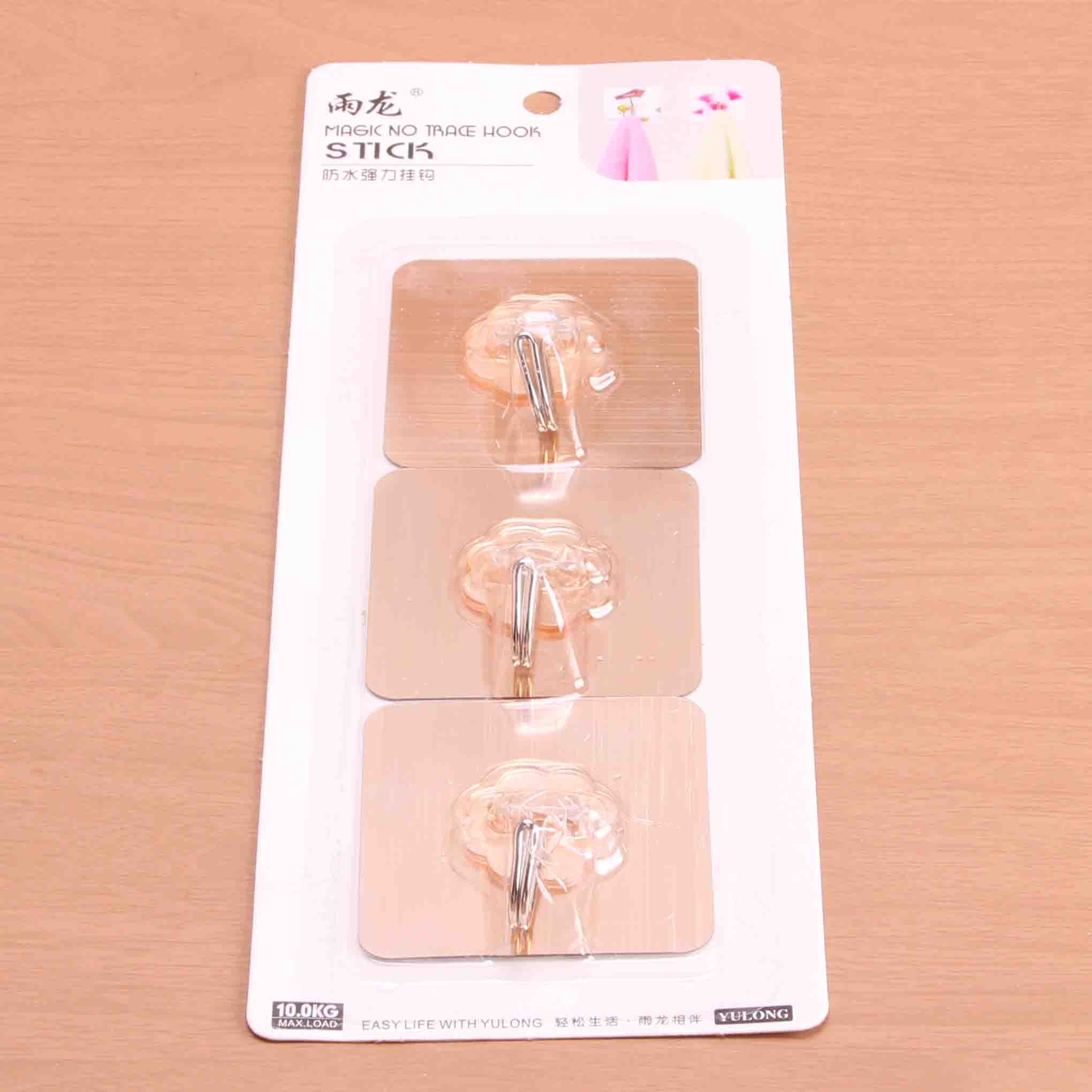 Yulong 8009 Three Traceless Adhesive Hooks 2