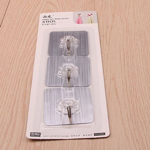 Yulong 8009 Three Traceless Adhesive Hooks 3