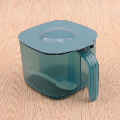 HT575 Transparent Two-grid Seasoning Box 3