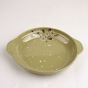 8507 Placa de Porcelana de Copo de Nieve Doble