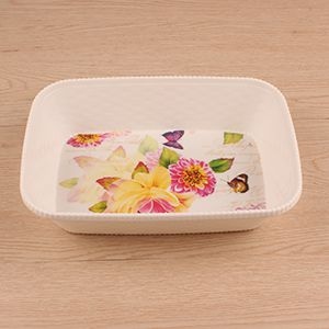 9619 Placa de Porcelana de Faux Impresa (8870) 3