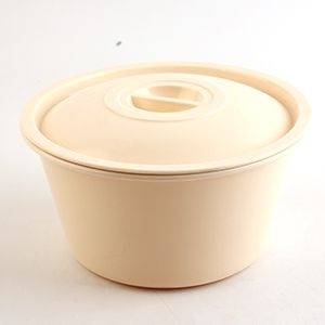777 Faux Faux Porcelain Bowl Con Lid 3