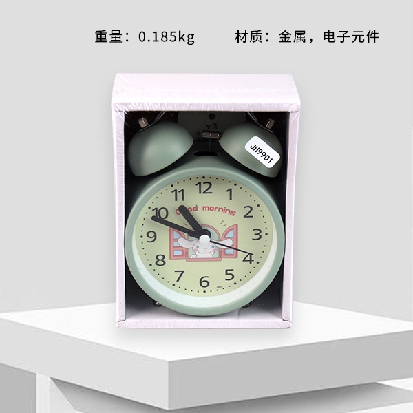 JH9901 Reloj de Alarma de Campana (Color Mezclado) 3