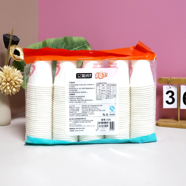 725 Tazas de Papel Desechables (150 Piezas) 5