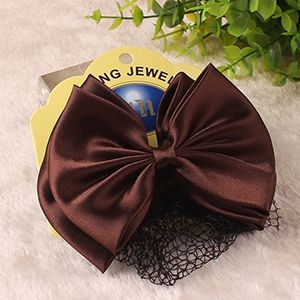 Doble-layer Bow Tie Flower Net