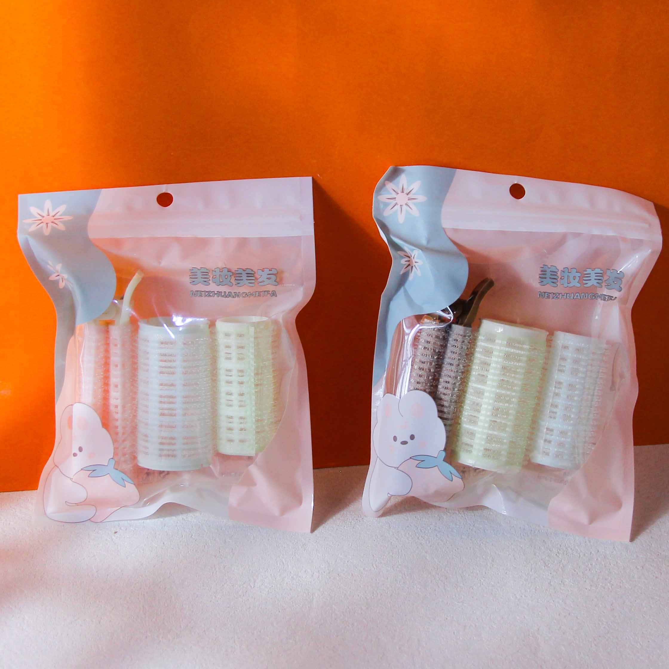 0016 Fluffy Clip + Curler 2