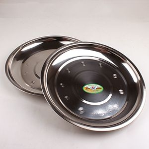 Placa Profunda de Acero Inoxidable 28cm 3