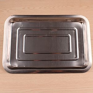 32*22 Placa Cuadrada de Acero Inoxidable 3