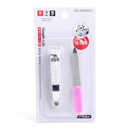 A6818 Nail Clipper Nail File SET 2