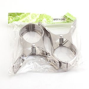 Acero Inoxidable Extra Grande 2 Grandes Clips de Cierre 3