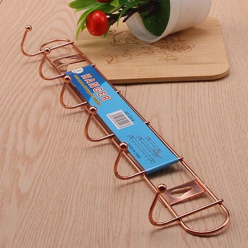 024-6 Rose Gold 6 Ganchos