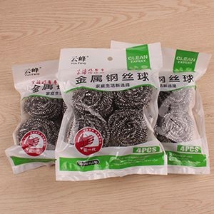 Yunfeng 4 Scourers de Acero Inoxidable (0512) 3