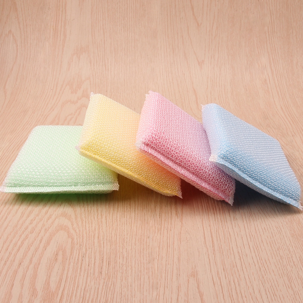 677 Esponjas de Limpieza de Colores de Cuatro Rosas 3