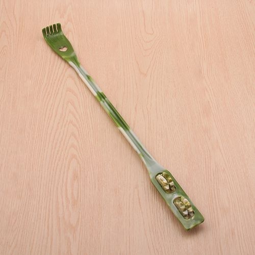 TY307 Faux Jade Double Wheel Scratcher 2