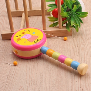 850 Cartoon Brown Paper Drum 2
