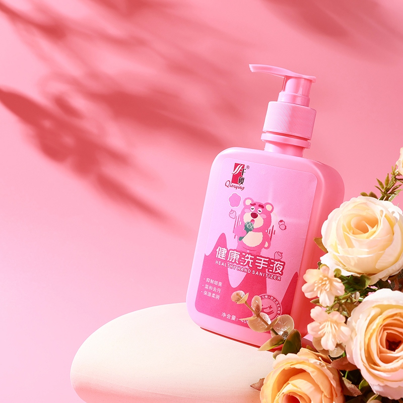 Sakura Strawberry Bear Hand Sanitizer (400ml) 5