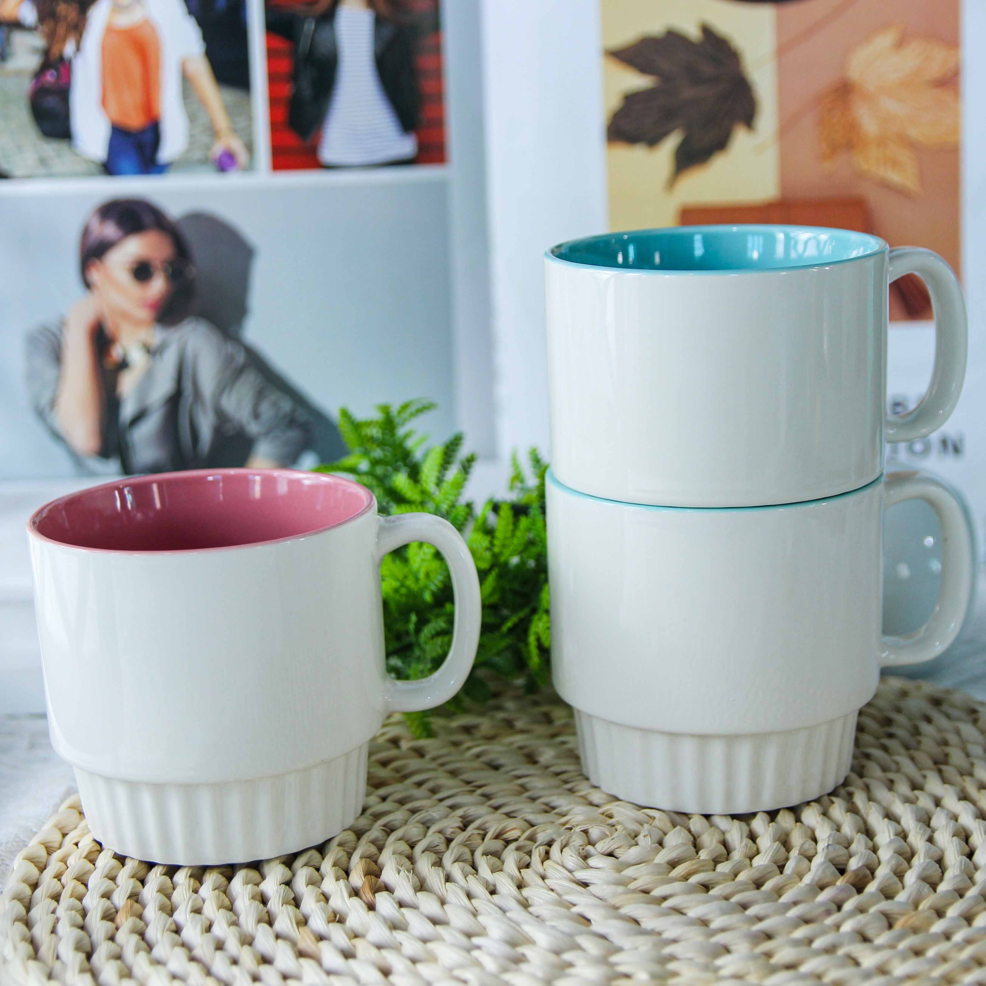 C841 Taza de Cerámica de Manga (Pattern Random)