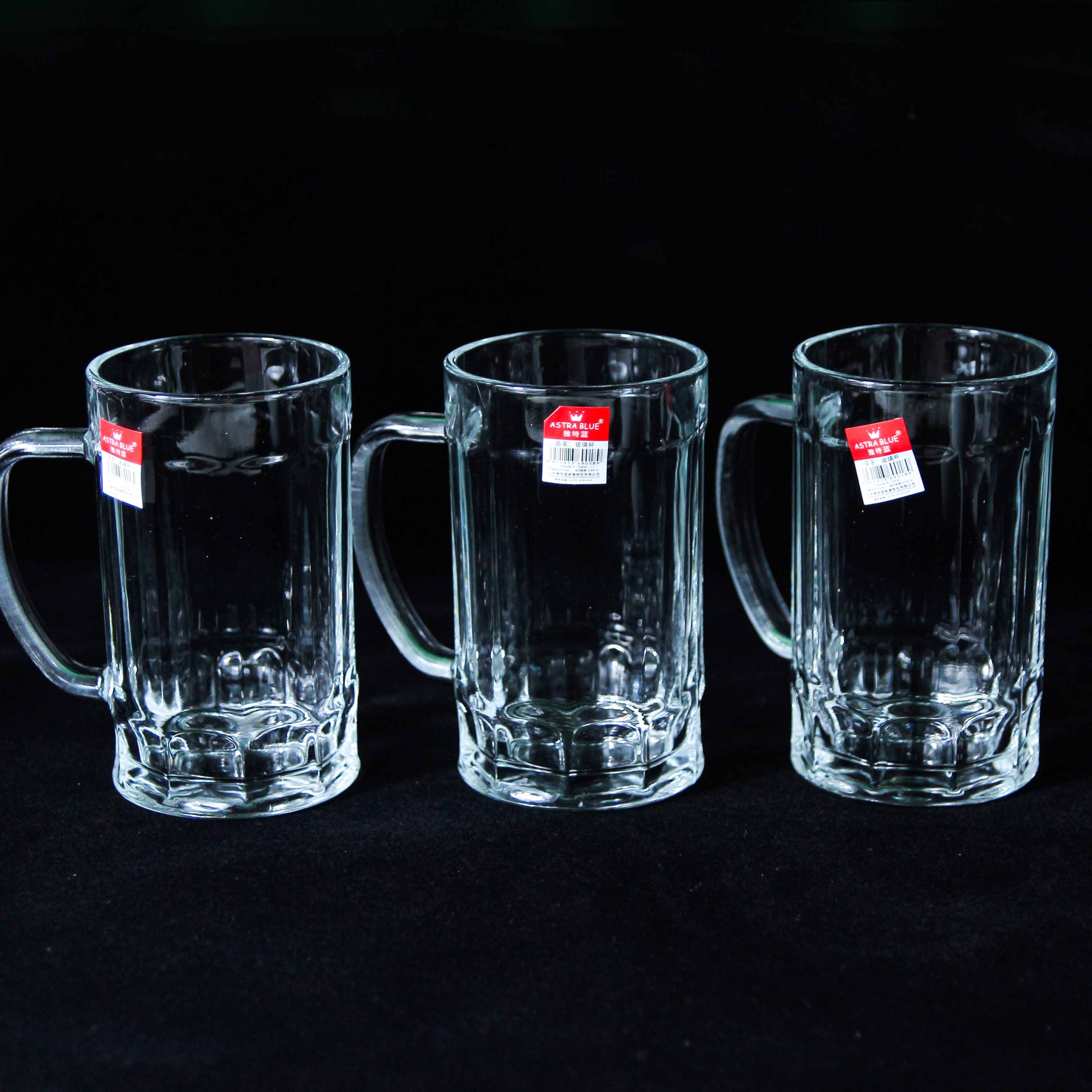 0.3L Borrador de Vidrio de Cerveza (Tall White) 2