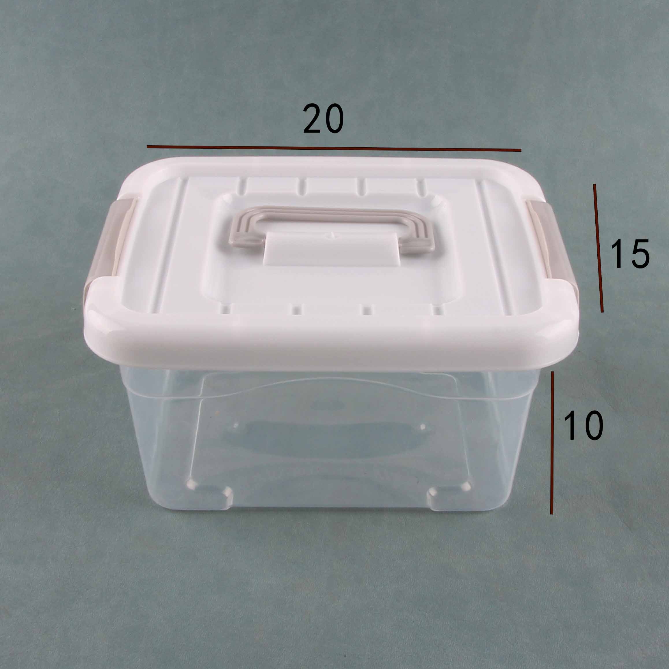 Nueva Caja de Almacenamiento de Estilo (White Lid)