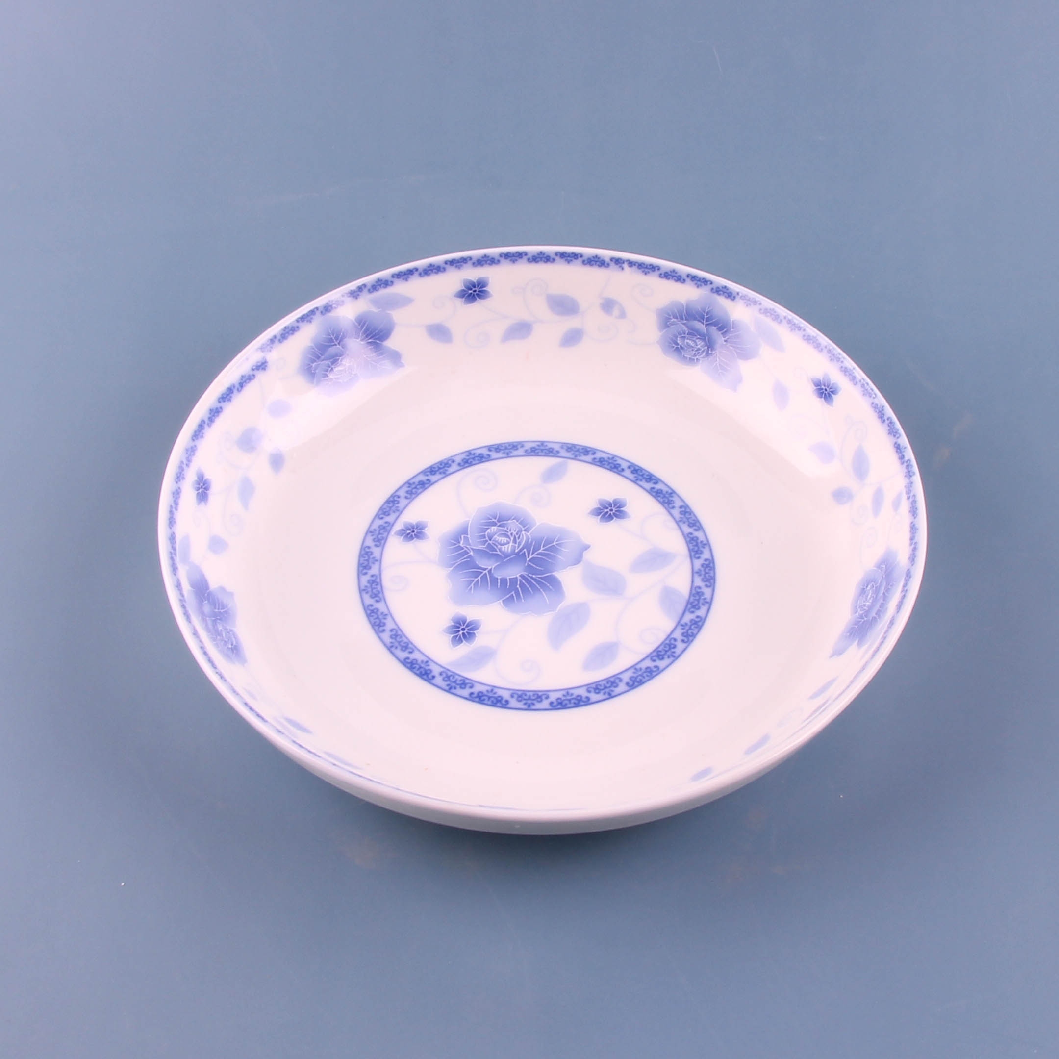 Ying Mountain Red 8-inch Shallow Plate (Random Pattern) 3