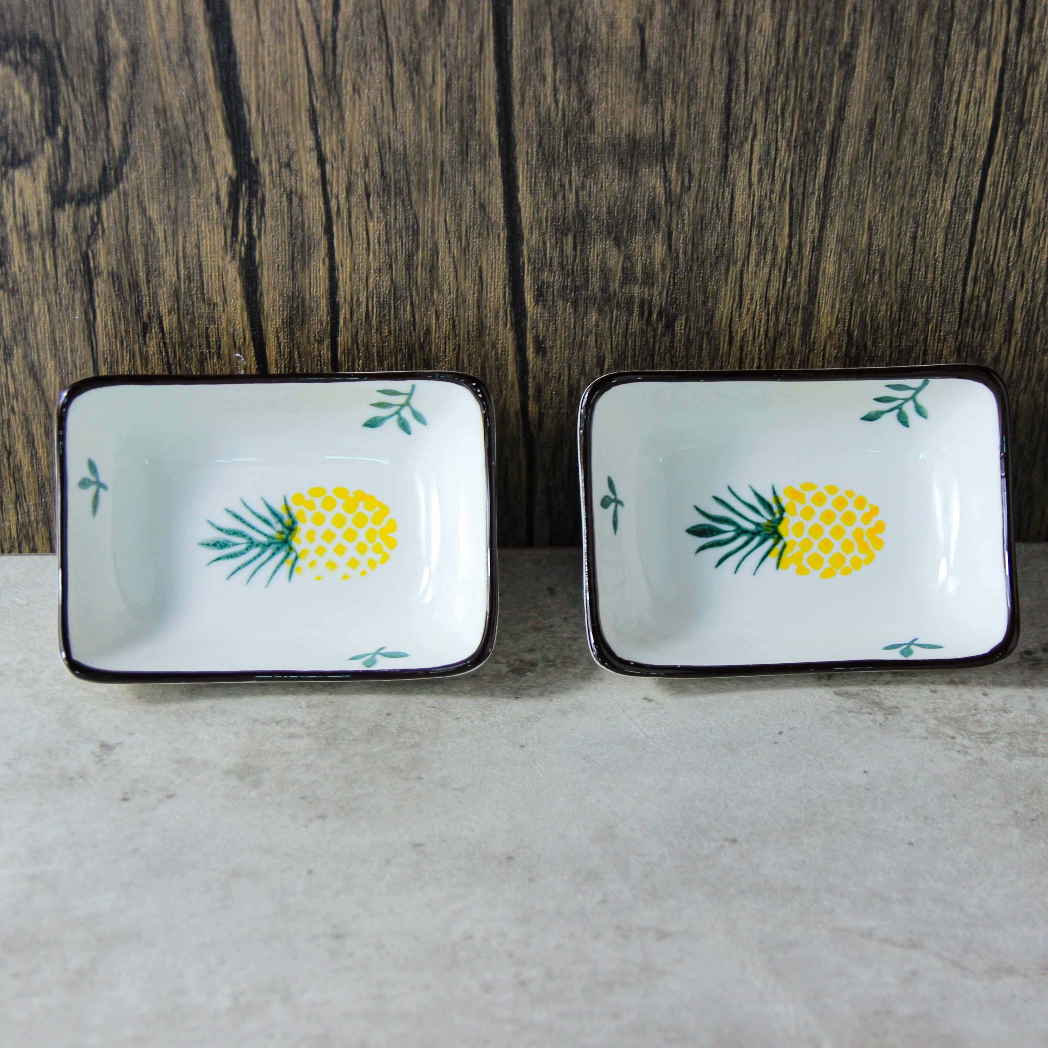 Hongjiada Rectangular Dish (1065 Pineapple) 3