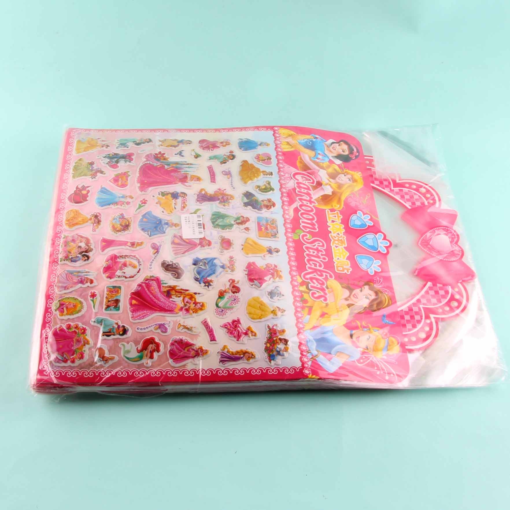 CC777 Cartoon 3D Puffy Sticker 3